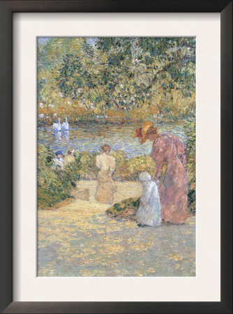 Staircase In Central Park by Childe Hassam Pricing Limited Edition Print image