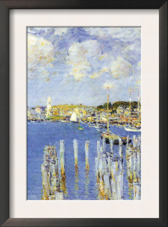Port Of Gloucester Island by Childe Hassam Pricing Limited Edition Print image