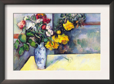 Still Life With Flowers In A Vase by Paul Cezanne Pricing Limited Edition Print image
