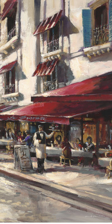 Cafe Toulouse by Brent Heighton Pricing Limited Edition Print image