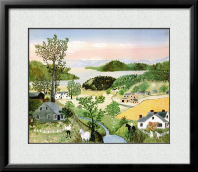 A Beautiful World, 1948 by Grandma Moses Pricing Limited Edition Print image