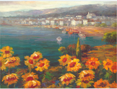 Sunflower Harbor by Lawson Pricing Limited Edition Print image