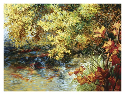Creek And Fall Trees by Elizabeth Horning Pricing Limited Edition Print image