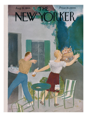 The New Yorker Cover - August 26, 1944 by William Cotton Pricing Limited Edition Print image