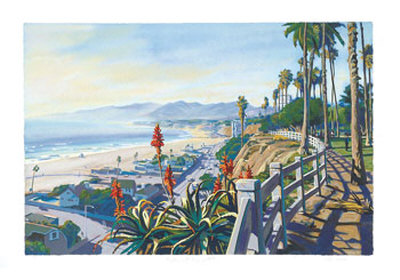 Pacific Coast Highway North by John Comer Pricing Limited Edition Print image