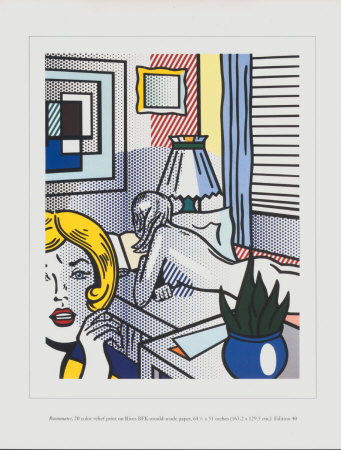 Roommates by Roy Lichtenstein Pricing Limited Edition Print image