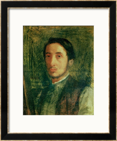 Self Portrait As A Young Man by Edgar Degas Pricing Limited Edition Print image