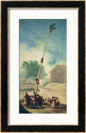 The Greasy Pole, 1787 by Francisco De Goya Pricing Limited Edition Print image