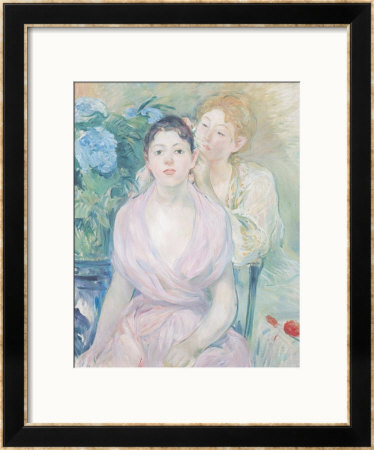 The Hortensia, Or The Two Sisters, 1894 by Berthe Morisot Pricing Limited Edition Print image