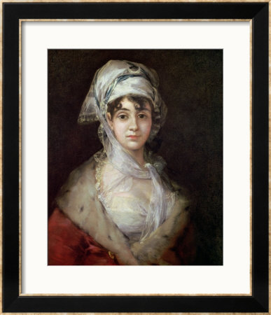 Portrait Of Antonia Zarate, 1810-11 by Francisco De Goya Pricing Limited Edition Print image