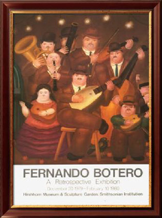 Los Musicos by Fernando Botero Pricing Limited Edition Print image