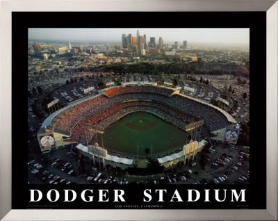Dodger Stadium - Los Angeles, California by Mike Smith Pricing Limited Edition Print image
