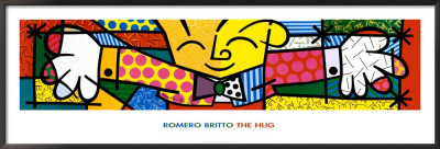 The Hug by Romero Britto Pricing Limited Edition Print image