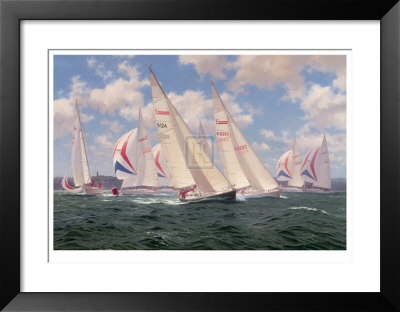 Sygma 38'S Racing Off Ryde by Steven Dews Pricing Limited Edition Print image
