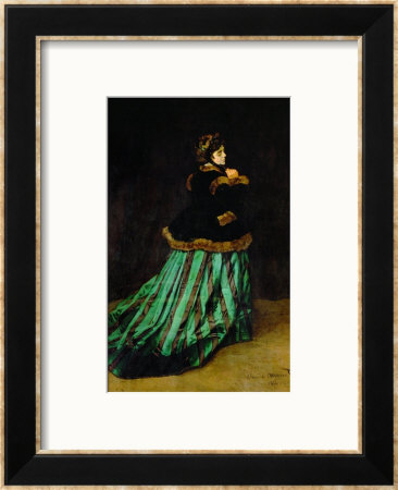 Camille Monet, The Painter's First Wife (1847-1879) by Claude Monet Pricing Limited Edition Print image