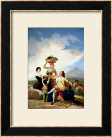 Autumn, Or The Grape Harvest, 1786-87 by Francisco De Goya Pricing Limited Edition Print image