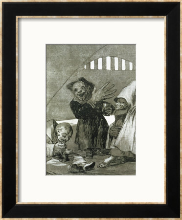 Hobgoblins, Plate 49 Of Los Caprichos, 1799 by Francisco De Goya Pricing Limited Edition Print image