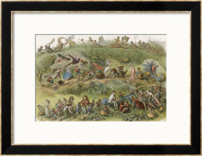 The Elf King's March Of Triumph by Richard Doyle Pricing Limited Edition Print image