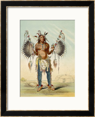 Medicine Man Of The Mandan People by George Catlin Pricing Limited Edition Print image