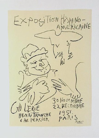 Af 1951 - Exposition Hispano-Americaine by Pablo Picasso Pricing Limited Edition Print image