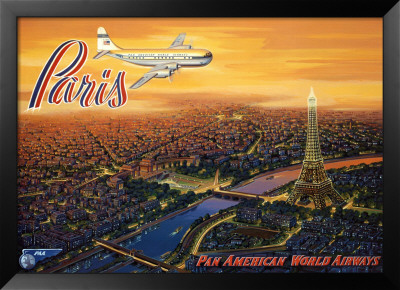 Over Paris by Kerne Erickson Pricing Limited Edition Print image