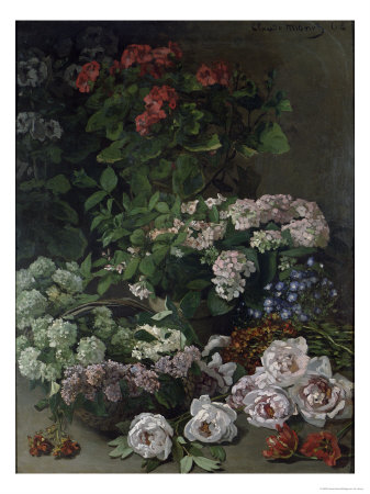 Spring Flowers, 1864 by Claude Monet Pricing Limited Edition Print image