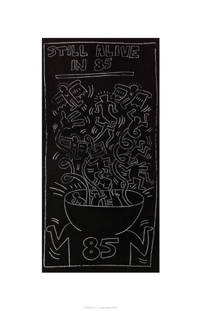 Still Alive In 85 by Keith Haring Pricing Limited Edition Print image