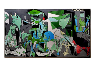 Picasso Guernica, No.1 by Steve Kaufman Pricing Limited Edition Print image