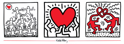 Untitled (1987) by Keith Haring Pricing Limited Edition Print image