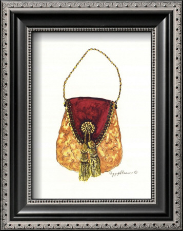 Tasseled Purse by Peggy Abrams Pricing Limited Edition Print image