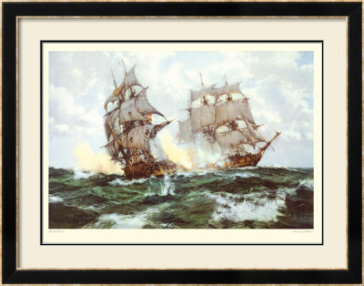 The Days Of Adventure by Montague Dawson Pricing Limited Edition Print image