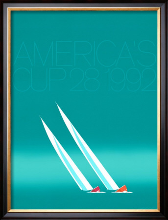 Duel ('92-Blue America's Cup) by Keith Reynolds Pricing Limited Edition Print image