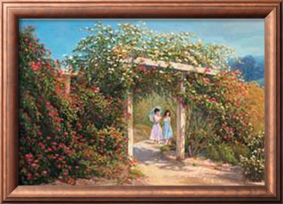 Rose Garden by June Dudley Pricing Limited Edition Print image
