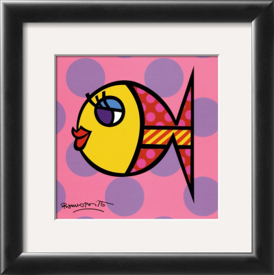 Dittie Fish by Romero Britto Pricing Limited Edition Print image