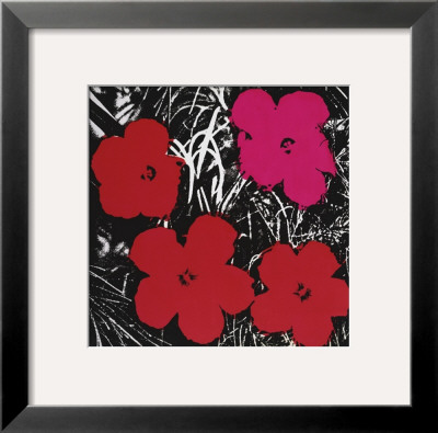 Flowers (Red And Pink), C.1964 by Andy Warhol Pricing Limited Edition Print image