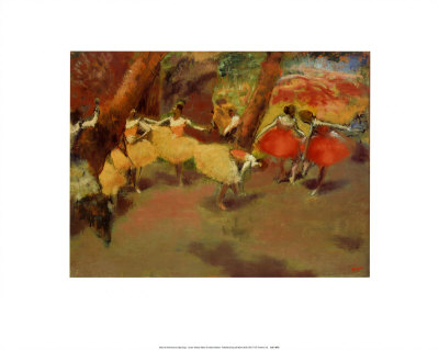 Before The Performance by Edgar Degas Pricing Limited Edition Print image