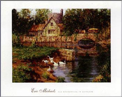 Old Roundhouse In Lechlade by Eric Michaels Pricing Limited Edition Print image