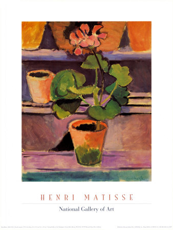 Pot Of Geraniums by Henri Matisse Pricing Limited Edition Print image