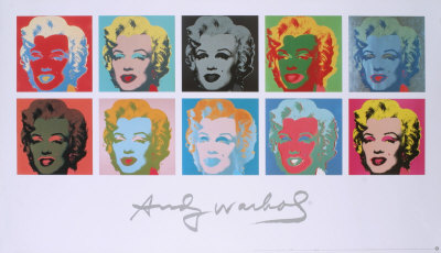 Ten Marilyns by Andy Warhol Pricing Limited Edition Print image