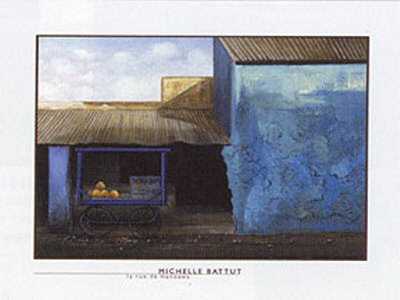 La Rue De Manoawa by Michele Battut Pricing Limited Edition Print image