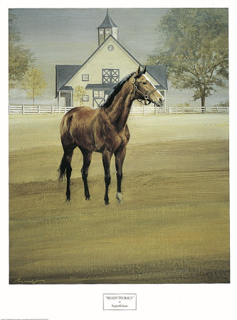 Ready To Race by Reginald Jones Pricing Limited Edition Print image