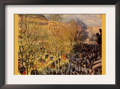Boulevard Of Capucines In Paris by Claude Monet Pricing Limited Edition Print image