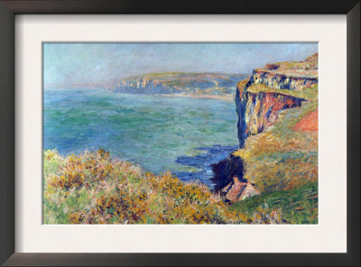 Cliffs At Varengeville by Claude Monet Pricing Limited Edition Print image