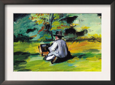 Painter At Work by Paul Cezanne Pricing Limited Edition Print image