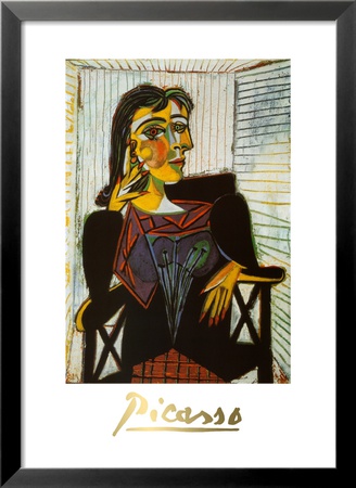 Portrait Of Dora Maar, 1937 by Pablo Picasso Pricing Limited Edition Print image