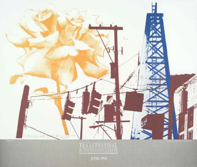 Texas Festival, 1991 by Robert Rauschenberg Pricing Limited Edition Print image
