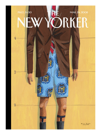 The New Yorker Cover - March 24, 2008 by Mark Ulriksen Pricing Limited Edition Print image