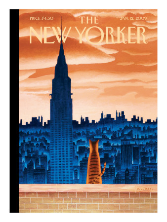 The New Yorker Cover - January 12, 2009 by Mark Ulriksen Pricing Limited Edition Print image