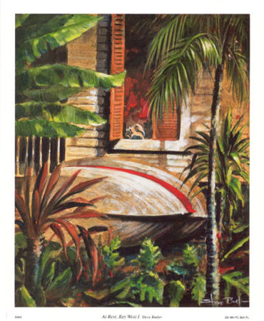 At Rest Key West I by Steve Butler Pricing Limited Edition Print image