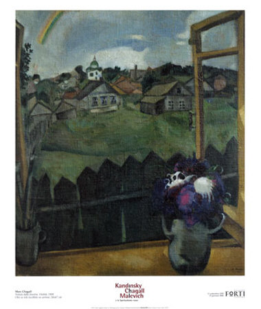 View From The Window by Marc Chagall Pricing Limited Edition Print image